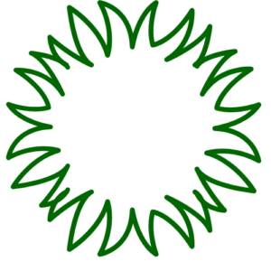 dark green crabgrass icon